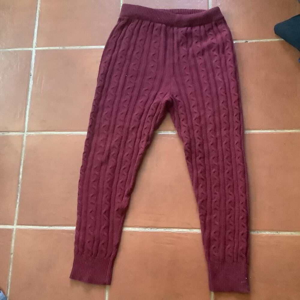 Miss look knit pants sweats sweatpants size xxl